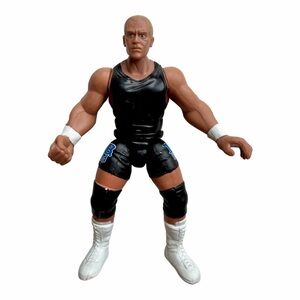 VTG '90s WWE Bob Holly WWF Superstars Series 9 Jakks Pacific Action Figure